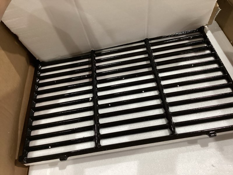 Condition photo showing New/Like New for spirit e310 grill parts for weber spirit, 17.5" grill grates 15.3" flavorizer bars for weber spirit 300 & gs4 spirit ii 300, spirit e-310 e-315 grills with front control knobs for weber 7638 7636 l2 7638+7636