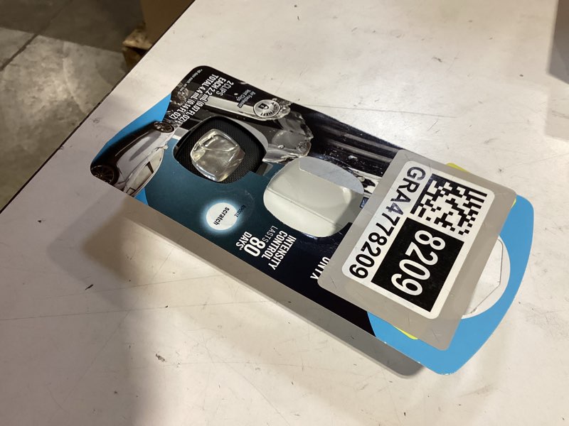 Condition photo showing As Is for incomplete febreze odor-fighting auto air freshener  car vent clip  onyx  2 count