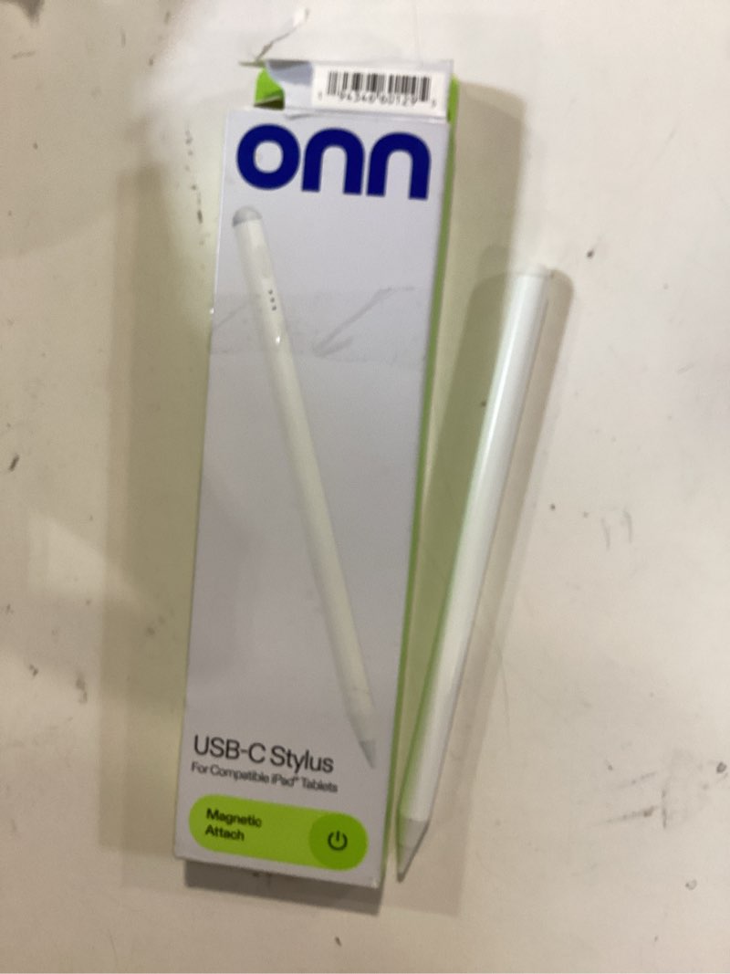 Condition photo showing Good Condition for onn magnetic stylus pro pen with magnetic charge, white