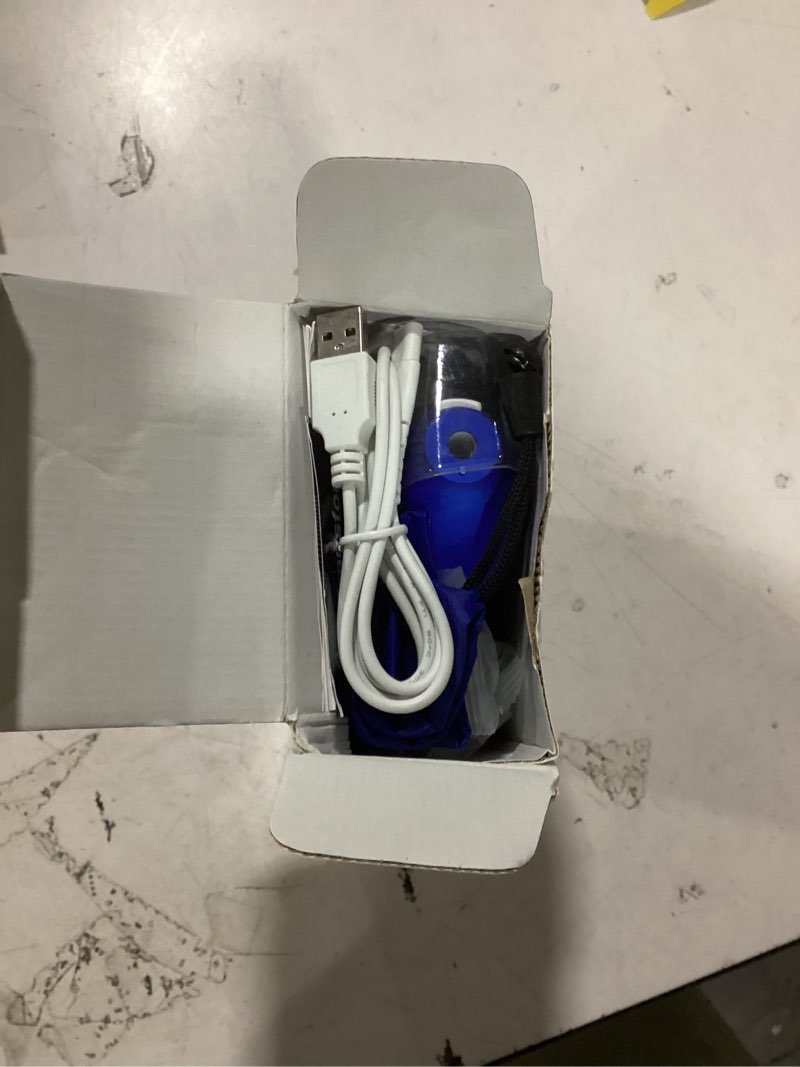 Condition photo showing Good Condition for AquaSonic Water Flosser - Cordless Rechargeable Water Flossers for Teeth Cleaning - Waterproof Aqua Flosser, Portable Oral Irrigator for Dental Cleaning with 5 Jet Tips – Braces Home Travel Sapphire Blue