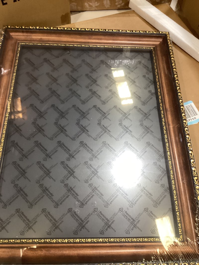 DUENPY Vintage 12x16 Picture Frame Display 12 x 16 Photo Wall Art Includes Plexiglass, Victorian Fra