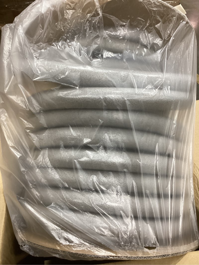 Condition photo showing Good Condition for motimind 1.25 inch x 100 ft foam backer rod for gaps joints concrete crack filler caulk saver bulk foam backing rod concrete filler rope for weather stripping door seal(gray) gray 1.25 inch x 100 ft