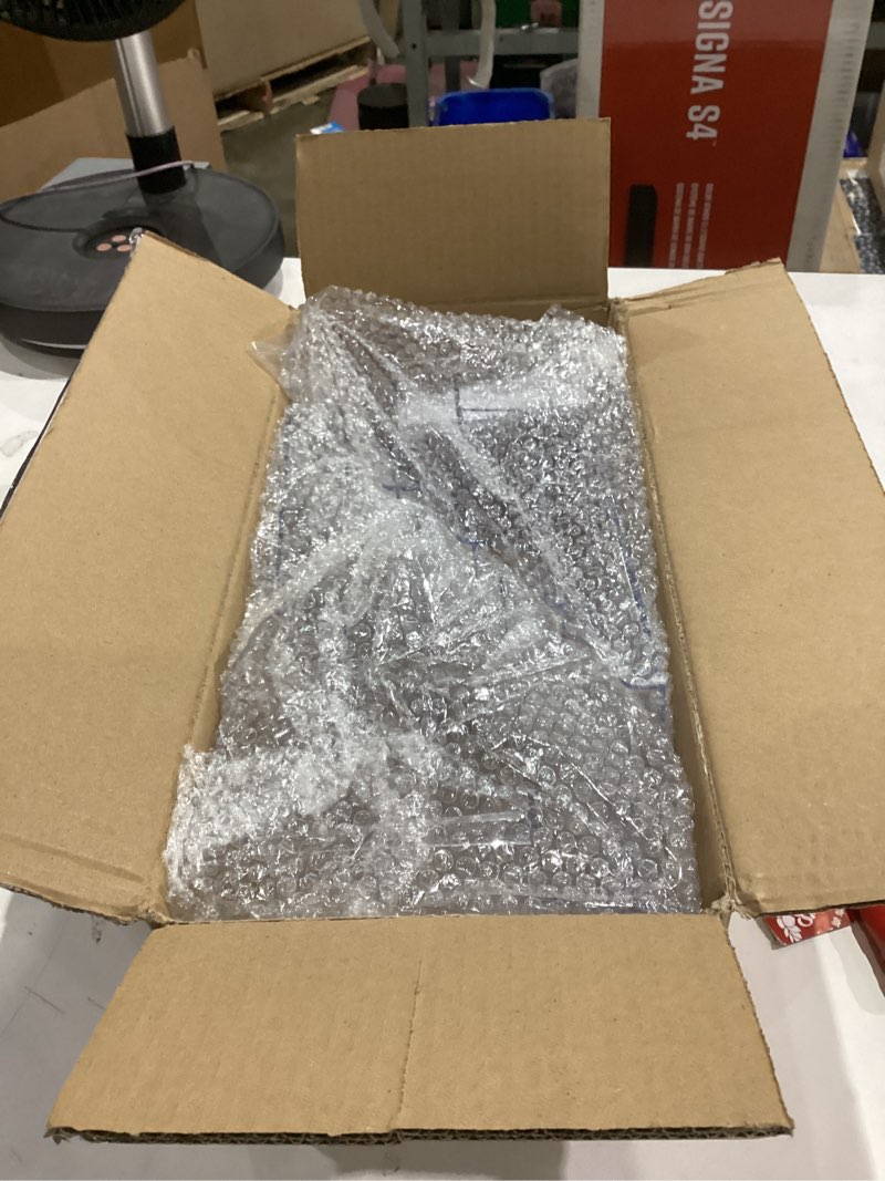 Condition photo showing New/Like New for MaxGear Acrylic Brochure Holder 8.5 x 11 inch, 4 Tier Clear Literature Organizer Magazine Stand Display with Removable Divider for 4 x 9 inch Brochures, Pamphlet, Wall Mount or Countertop, 1 Pack