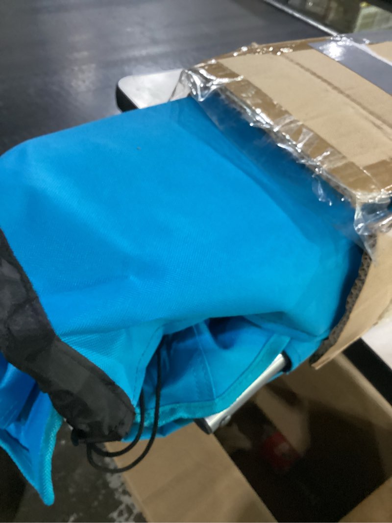 Condition photo showing Good Condition for oileus low beach chair for beach tent/shelter & camping/outdoor ultralight backpacking folding recliner chairs with cup holder/storage bag, carry bag, breeze mesh back, compact duty 1 pcs chair 1 pack casual