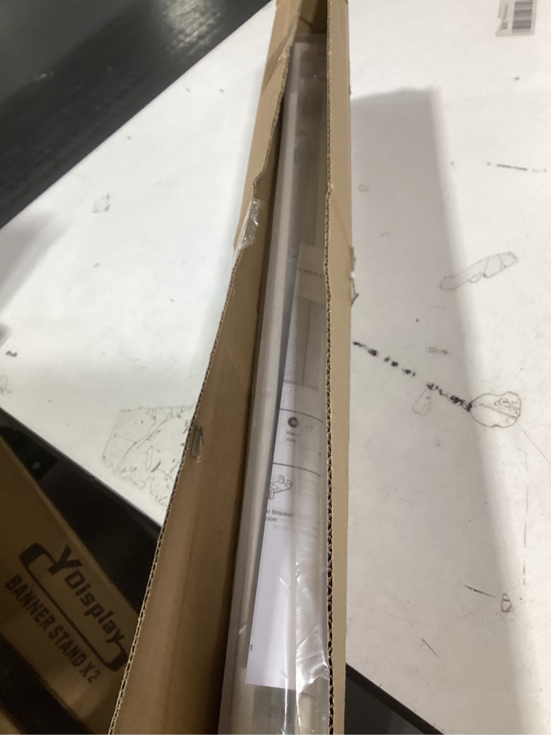 Condition photo showing Good Condition for DEZ FURNISHINGS Cordless No Tools 1" Magnet Mini Blinds for Metal Doors, Room Darkening, 25" W x 42" H, White 25"W x 42"H