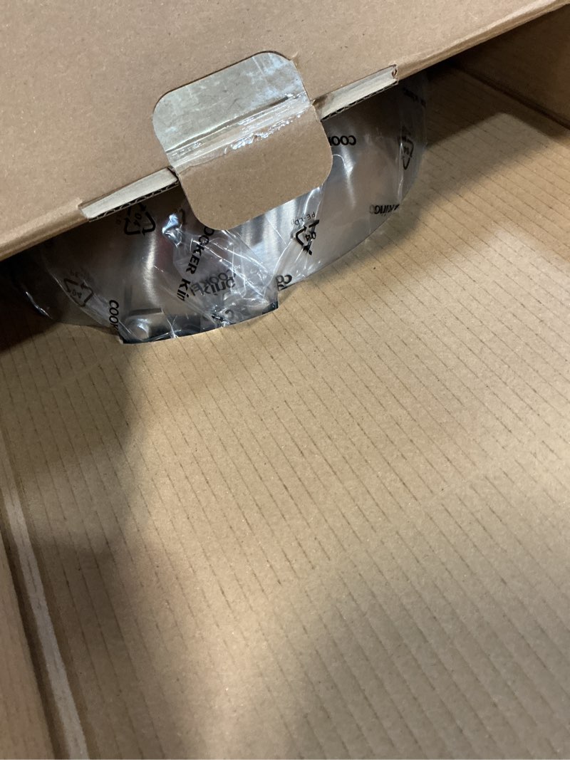 Condition photo showing Good Condition for COOKER KING 10-Inch Wok with Lid, Hybird Nonstick Wok Professional Grade, Stainless Steel Woks & Stir-Fry Pans, Stay-Cool Handle, Dishwasher & Oven-Safe,Compatible with All Cooktops