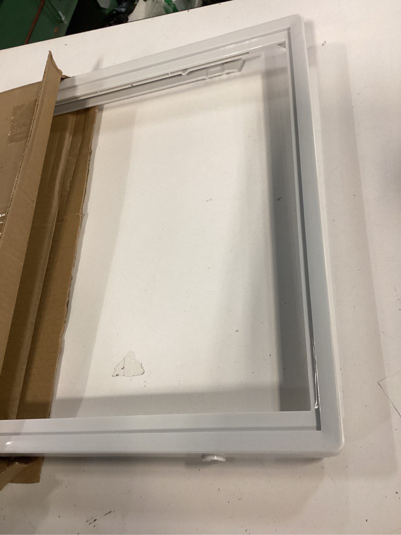 Condition photo showing Good Condition for UPGRADED 240350903 Refrigerator Replacement Shelves Crisper Pan Cover Compatible with Frigidaire Bottom Shelf Frame Replacement Without Glass AP4428230 240350901