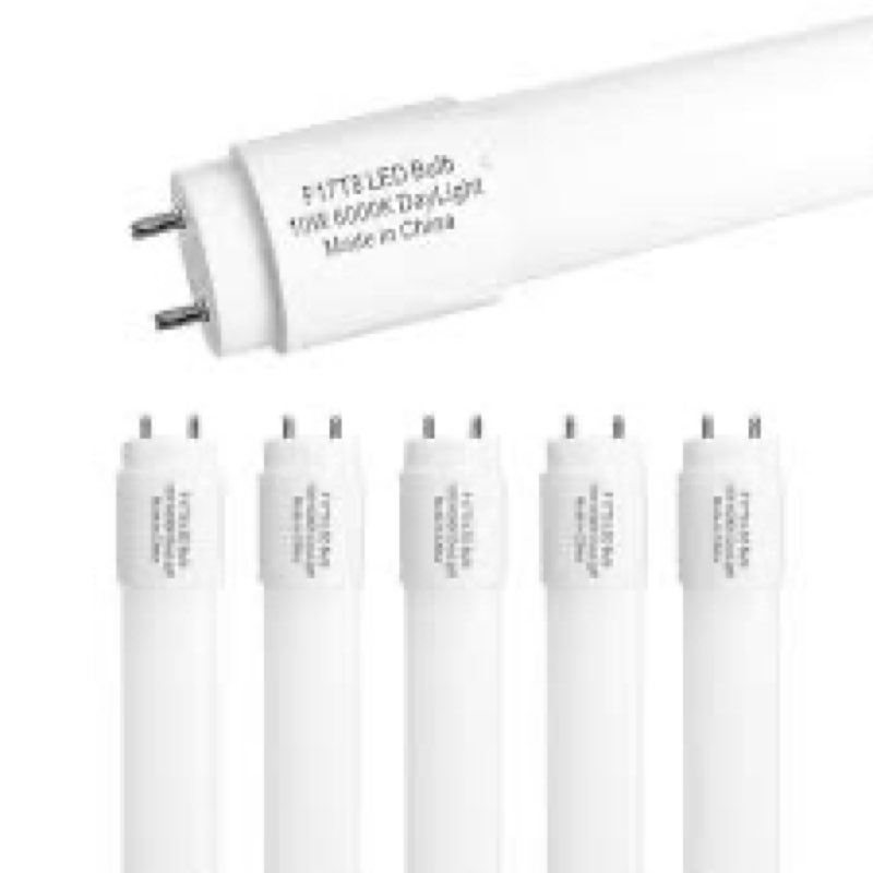 Wesome Lighting Type B F17T8/CW LED Replacement Bulbs, 24 Inch, T8 9W, 4100K Cool White, 2FT LED Rep