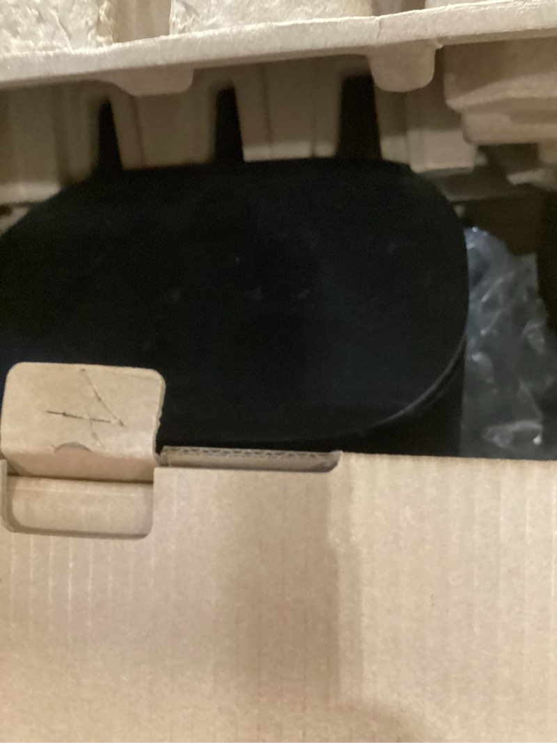 Condition photo showing As Is for Vyzzle Robot Vacuum and Mop,Robot Vacuum Self Emptying 60 Days,5500Pa Suction,LiDAR Navigation,150Mins Runtime,Scheduled Cleaning,Vacuum Robot for Pet Hair, Carpets, Floors, WiFi/App/Voice Control,E20 Black