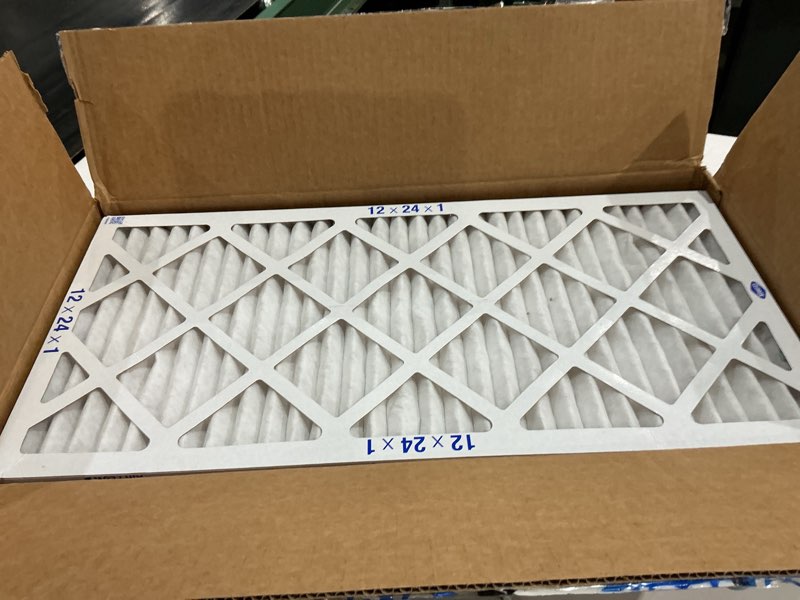 Condition photo showing Good Condition for clorox 12x24x1 air filter, merv 11 pleated hvac ac furnace air filters, mpr 1000 & fpr 7 – pack of 4