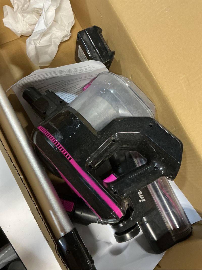 Condition photo showing As Is for Dyson V8 Plus Cordless Vacuum, Cleans Hard Floors and Carpets, Detangles, Converts to Handheld, 115AW, 2 Power Modes, Up to 40 Minutes¹ (missing parts)