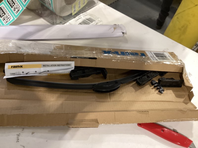 Condition photo showing Good Condition for Rain-X 810329 Total Clear Beam Wiper Blades 22" & 22" Windshield Wipers for All-Weather Performance, Rubber Squeegee for Smooth Clean Wipe & Quiet Operation - 2 Pack Value 22" and 22" Total Clear