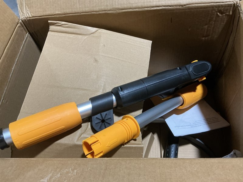 Condition photo showing Good Condition for Cordless Snow Shovel Compatible with DeWalt 20V MAX Battery (Tool Only), 11" Lightweight Electric Snow Blower with 20FT Max Throw & Adjustable Handle, Snow Thrower for Driveway, Deck, Patio & Steps