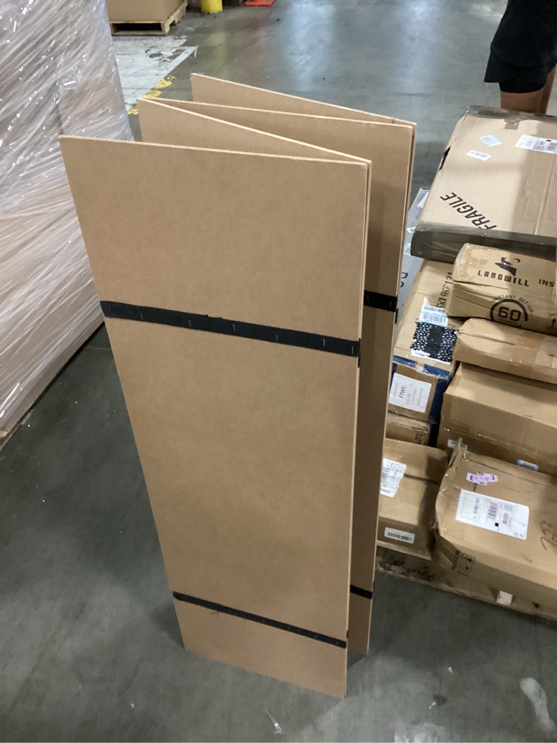 Condition photo showing New/Like New for foldable box spring, bunkie board, bed support slats twin 30"x 60"x 0.18" full (30" l × 60" w × 0.18" h)