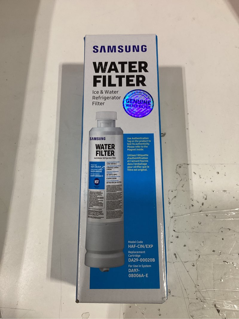 Condition photo showing Good Condition for samsung refrigerator filter haf-cin/exp