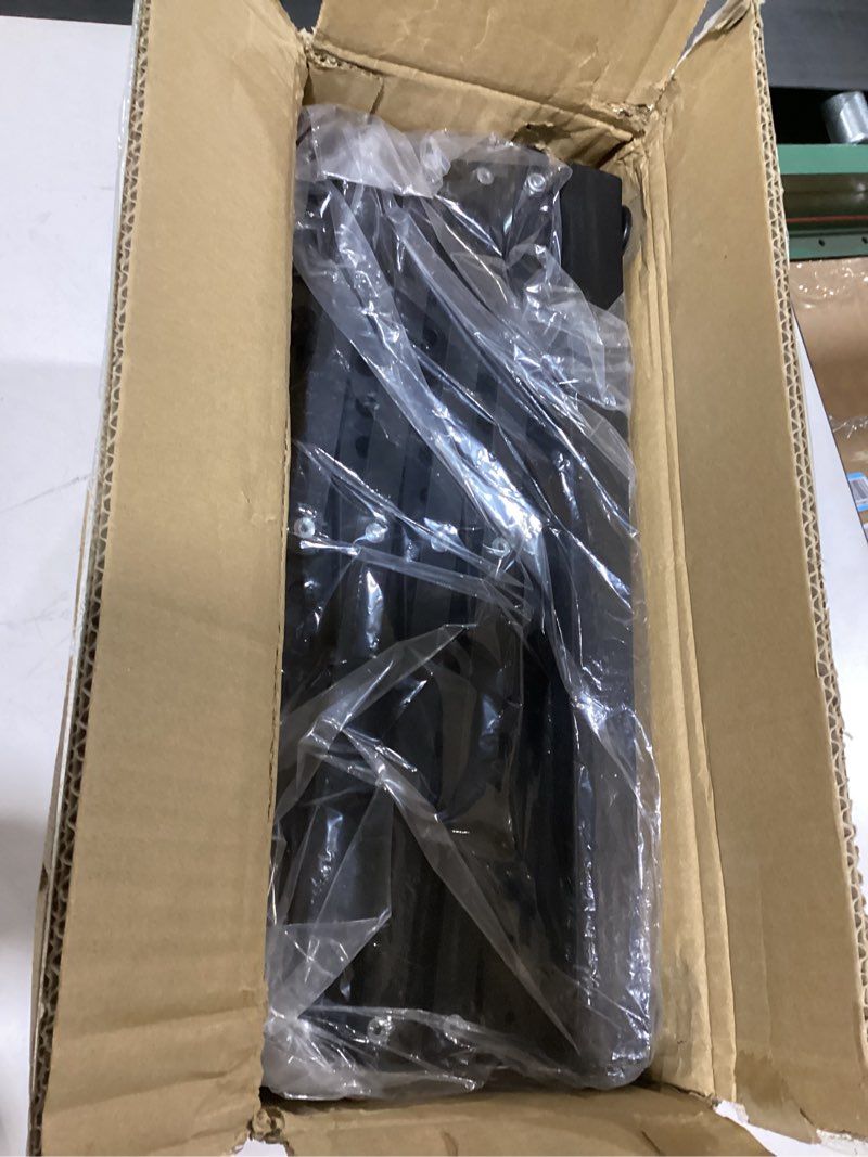 Condition photo showing Good Condition for Tatuo 2 Pieces Foldable Magazine Rack Metal Catalog Literature Rack Portable 4 Pockets with Carrying Bag Brochure Stand Literature Display Holder Stand for Exhibition Trade Show