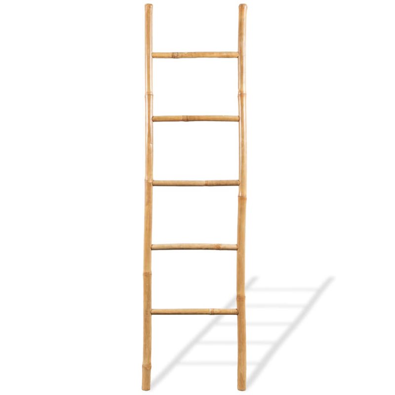 Gerhart Bamboo Free Standing Towel Ladder