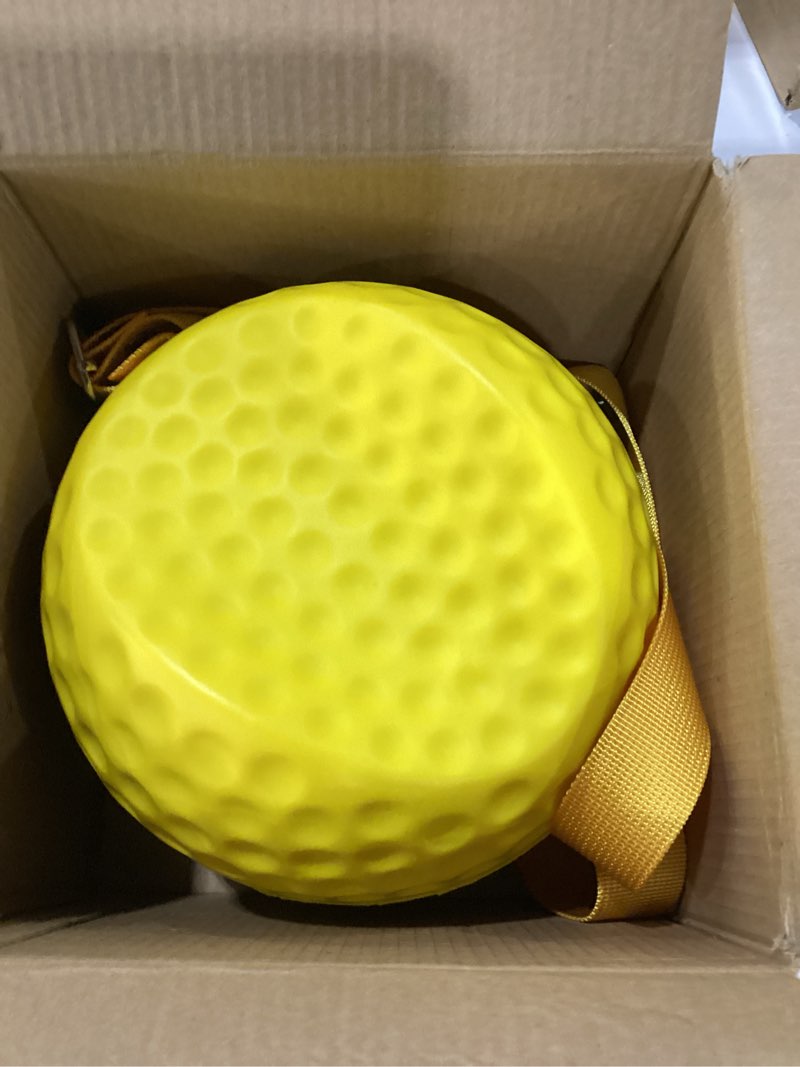 Condition photo showing New/Like New for wigerlon golf swing training ball for keeping arms connected,golf trainer pure strike ball for men and women color yellow
