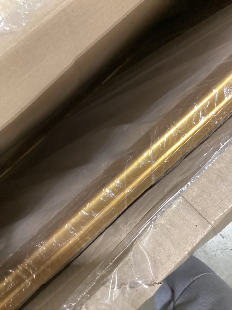 Condition photo showing Good Condition for creative mark plein air style frame, hand leafed gold, 24x36-2.75" wide moulding with 1/2" rabbet depth, open back w/o glazing, museum quality, for art panels, stretched canvas, pictures & more 24x36" gold