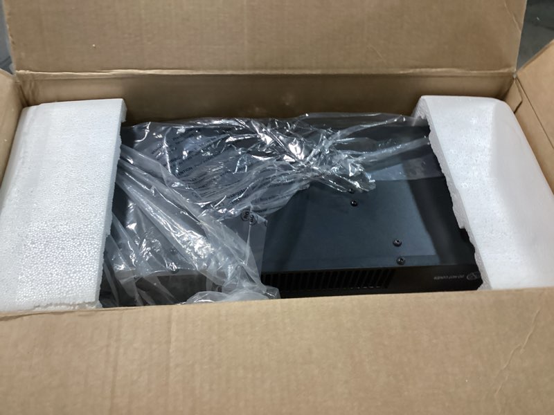 Condition photo showing As Is for Electric Fireplace Logs Inserts Heater with Infrared Remote Controller 5 Flame Brightness 24 H Timer Overheating Protection for Home and Office Decor Black