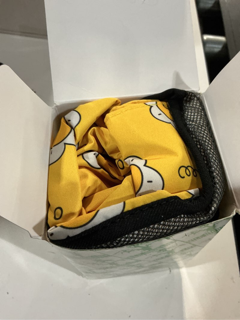 Condition photo showing Good Condition for mile high life dog raincoat, adjustable waterproof reflective rain jacket for small medium large dogs, lightweight breathable pet rain coat with leash hole(yellow sun,l chest 32-40") l chest 32"-40" yellow sun