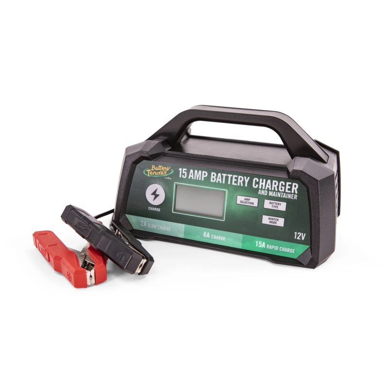 battery tender 15-amp 12-volt car battery charger 022-0234-dl-wh ...