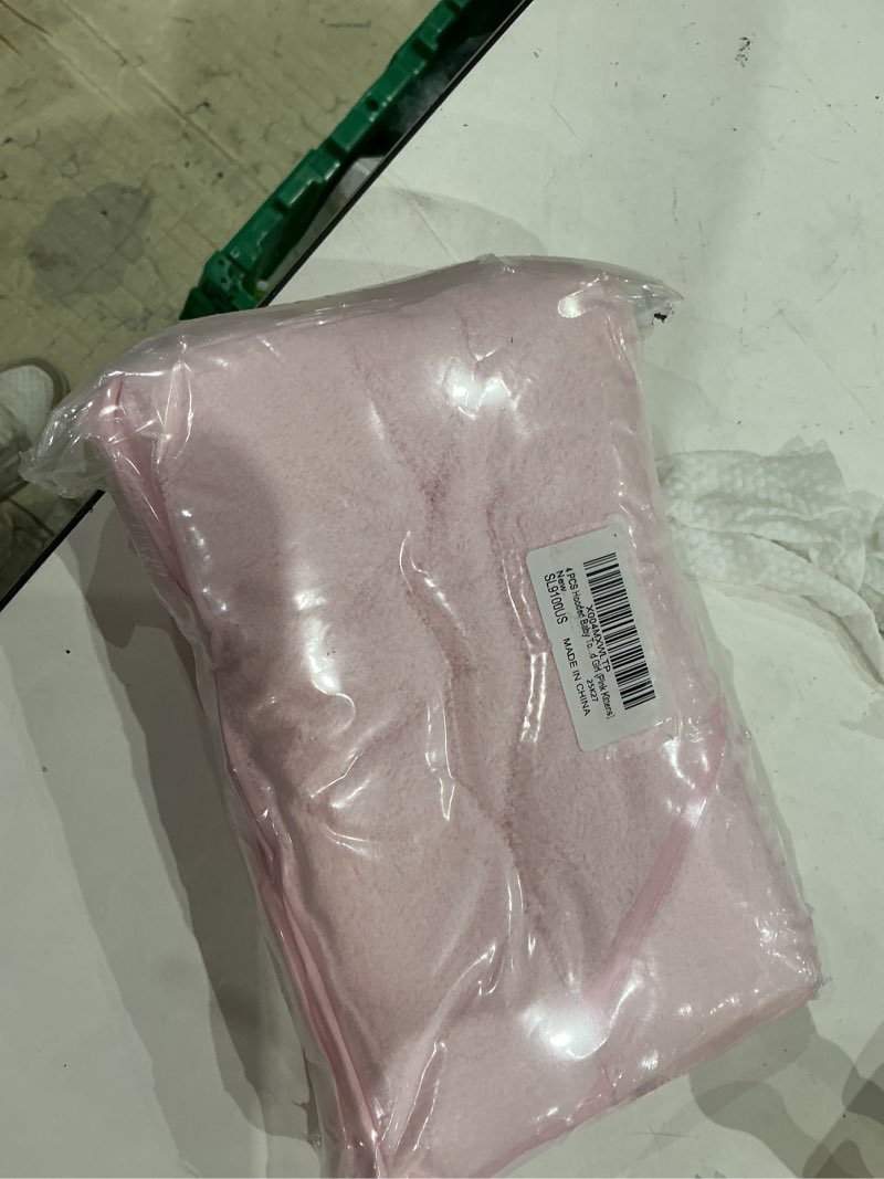 Condition photo showing Good Condition for 4 pcs hooded baby towels set, absorbent baby bath towel, soft baby towels and 3 pcs baby washcloths for newborns, toddlers, and kids, 32x32 in baby towel with hood for boy and girl (pink kittens)