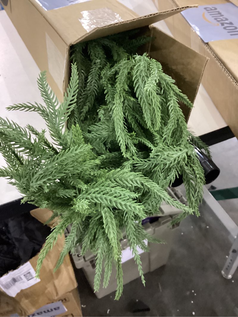 artificial Norfolk pine garlands