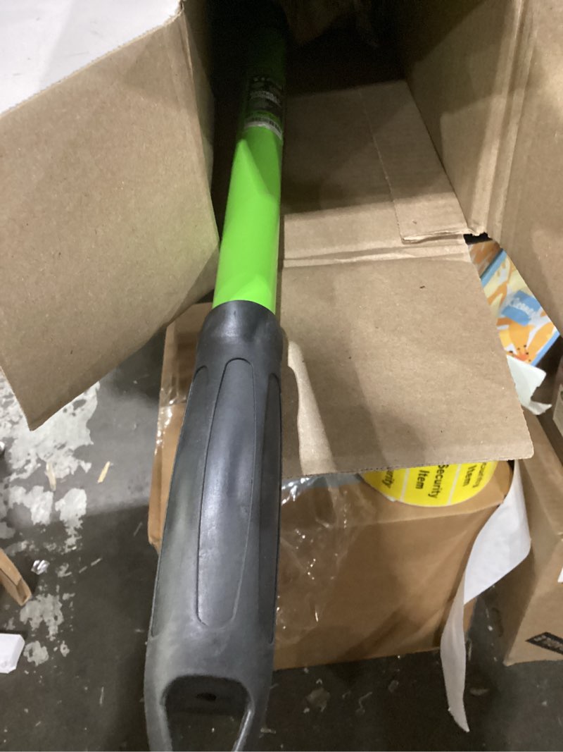 Condition photo showing As Is for incomplete small telescopic garden rake 27-39\" handle, mini hand rake for flower beds & tight spaces, 5-tine no-bending cultivator for weeding & soil, elderly friendly small garden rake 39-in