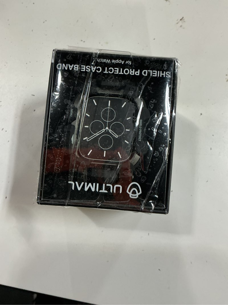 Condition photo showing Good Condition for ultimal rugged case with band for apple watch 46mm,compatible with apple watch series 11/10, military grade shockproof bumper cover for iwatch tactical band men (black, 46mm) black 46mm
