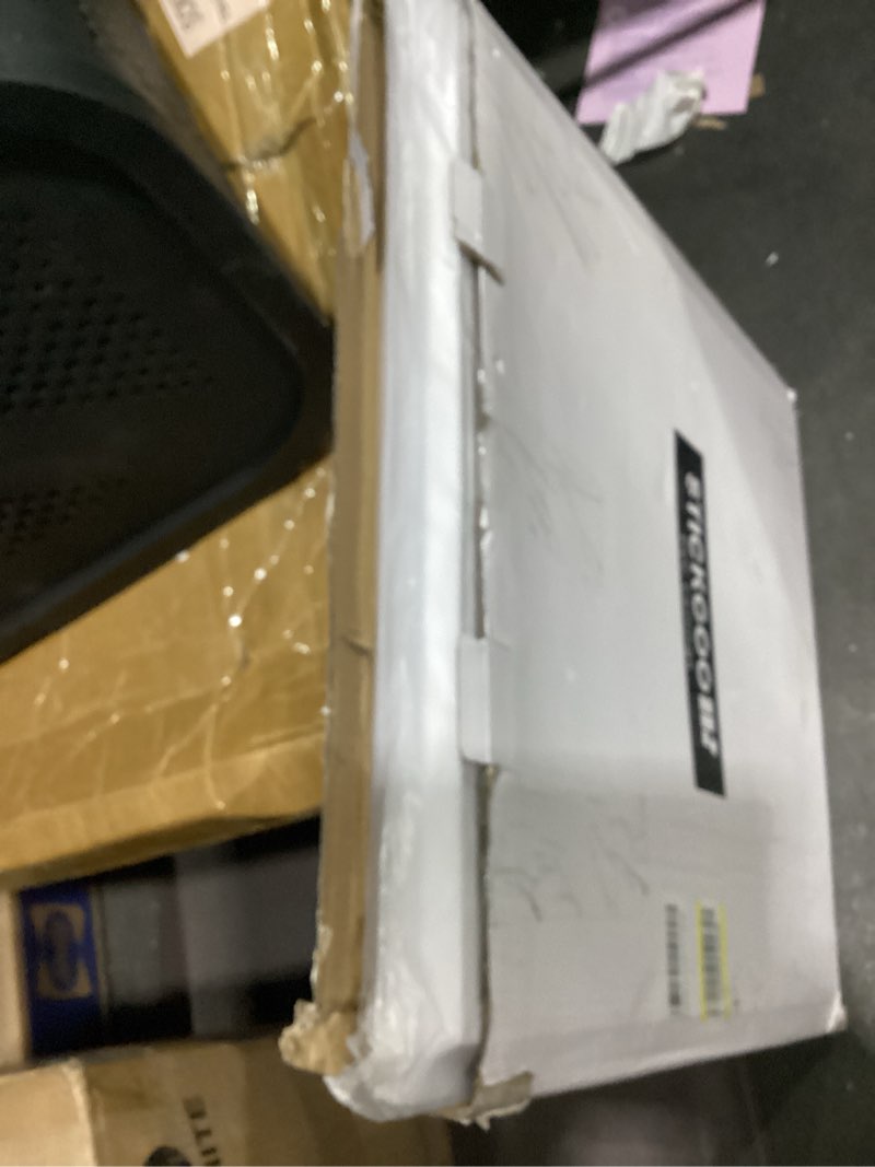 Condition photo showing As Is for STICKGOO PVC Ceiling Tiles, 2'x2' Glue Up Ceiling Panel White to Prevent Breakage Cover 48 Sq. Ft, Pack of 12 Tiles 24"x24" White