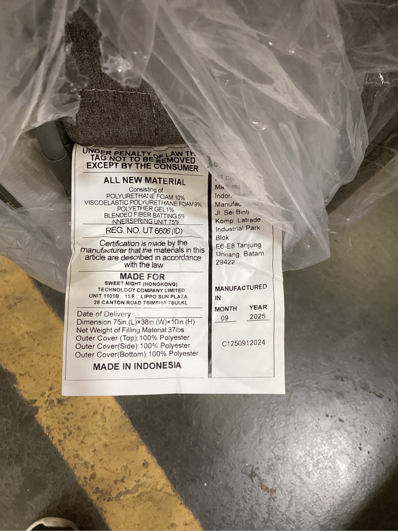 Condition photo showing Good Condition for hovilla trundle mattress