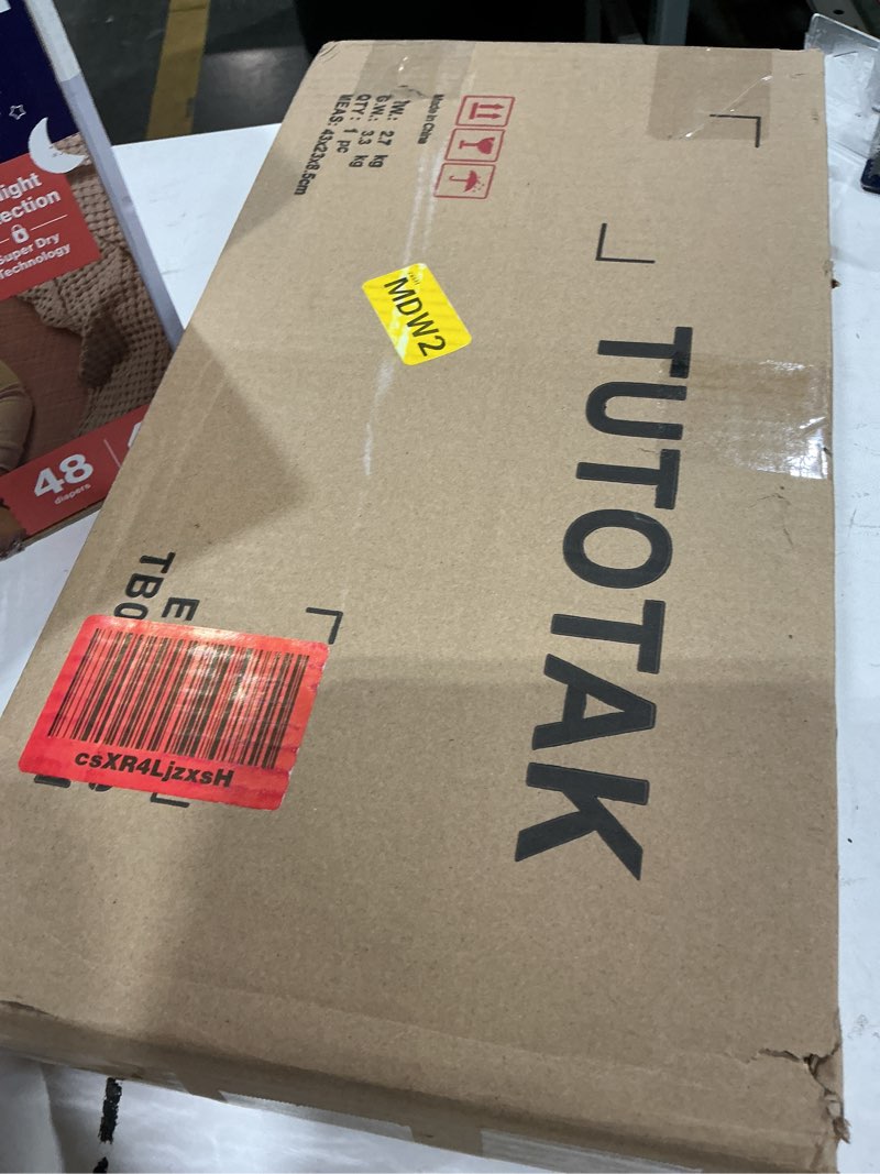 Condition photo showing New/Like New for tutotak small side table, narrow end table, bedside table, couch side table with wheels for living room or bedroom, black tb01bk061 1 pc ordinary black