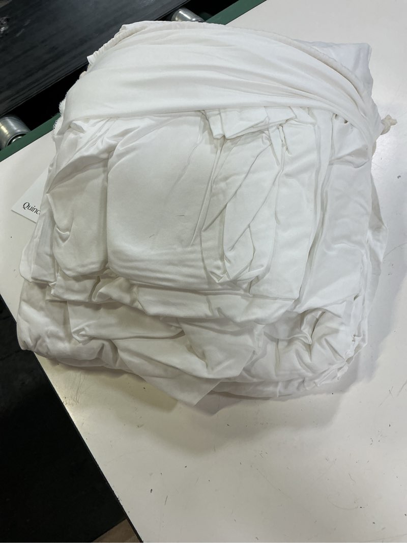 Condition photo showing Good Condition for bamboo sheet set, king, white