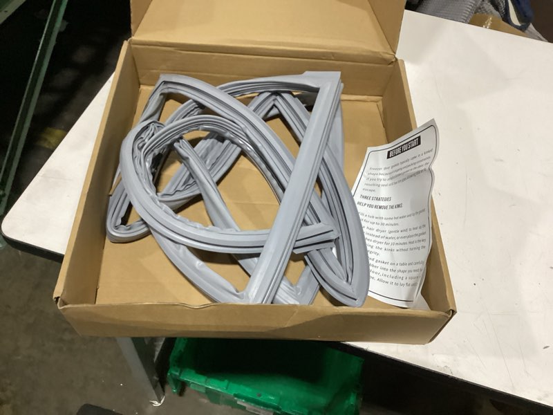 Condition photo showing New/Like New for vintage refrigerator door replacement seal price per foot (12 foot) black 12 foot (pack of 1)