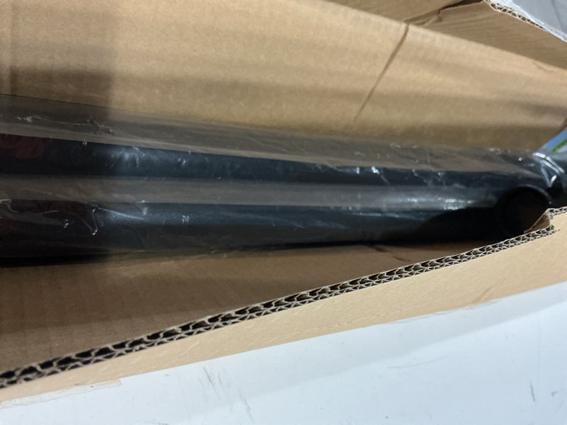 Condition photo showing Good Condition for Tension Curtain Rod 39-86In-150Lb, Curtain Rod No Drilling for Window or Bathroom Patio, Adjustable Heavy Duty Shower Curtain Rod, Easy to Install, Never Rust, Rod Diameter 1.26 Inches-Black Black 39''-86''