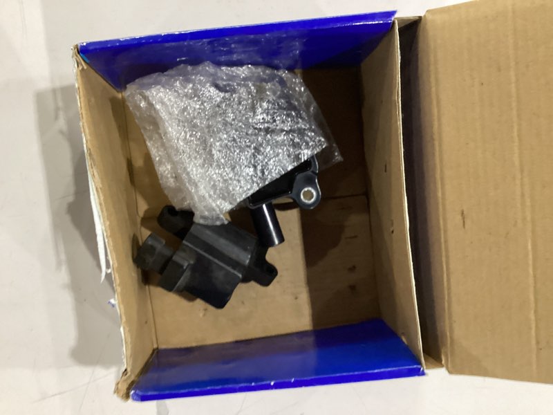 Condition photo showing As Is for set of 8 square ignition coil pack fits for 5.3 v8 2007 2008 2009 2010 2011 chevy silverado 1500 avalanche tahoe suburban gmc yukon sierra coils 5.3l uf413 12570616 (uf413 black)