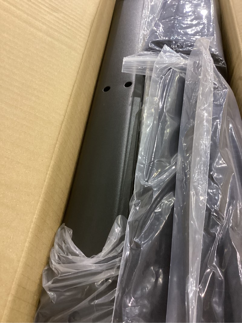 Condition photo showing New/Like New for Room Divider, 6 Panel Folding Privacy Screens with Wider Support Feet, 6 Ft Portable Room Partition for Room Separator, 132" W X 71" H, Black Black 22"- 6 Panel