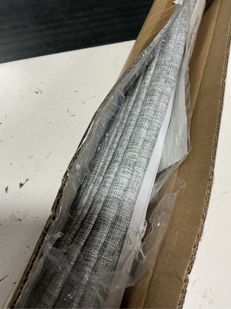 Condition photo showing Good Condition for lazblinds no drill cordless roman shades for windows, 20" w x 60" h, grey | tool-free blackout thermal insulated uv blocking window blinds, lightweight fabric blinds for indoor windows grey 20" w × 60" h
