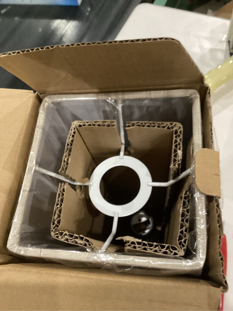 Condition photo showing New/Like New for Touch Control Table Lamp Bedside 3 Way Dimmable Touch Desk Lamp Modern Nightstand Lamp with Square Fabric Lamp Shade Simple Night Light for Bedroom Living Room Office, Led Bulb Included