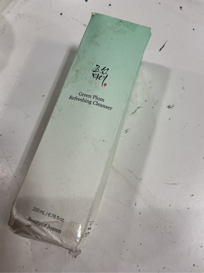 Condition photo showing New/Like New for (exp :2028/10/30)beauty of joseon green plum refreshing cleanser gel type deep pore cleansing, face wash, for all skin types, korean skincare 200ml, 6.76 fl.oz 6.76 fl oz (pack of 1)