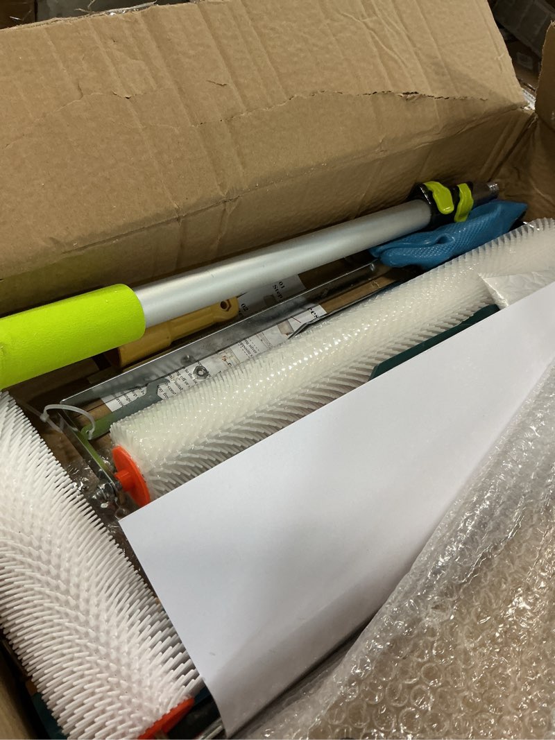 Condition photo showing Good Condition for Self Leveling Cement Tool Kit,Epoxy Floor Kit,Self-Leveling Rake,Spike Shoes for Epoxy Flooring,Spike Roller for Self-Leveling,Floor Leveling Tools, 23.62~55.12 inch Telescopic Pole