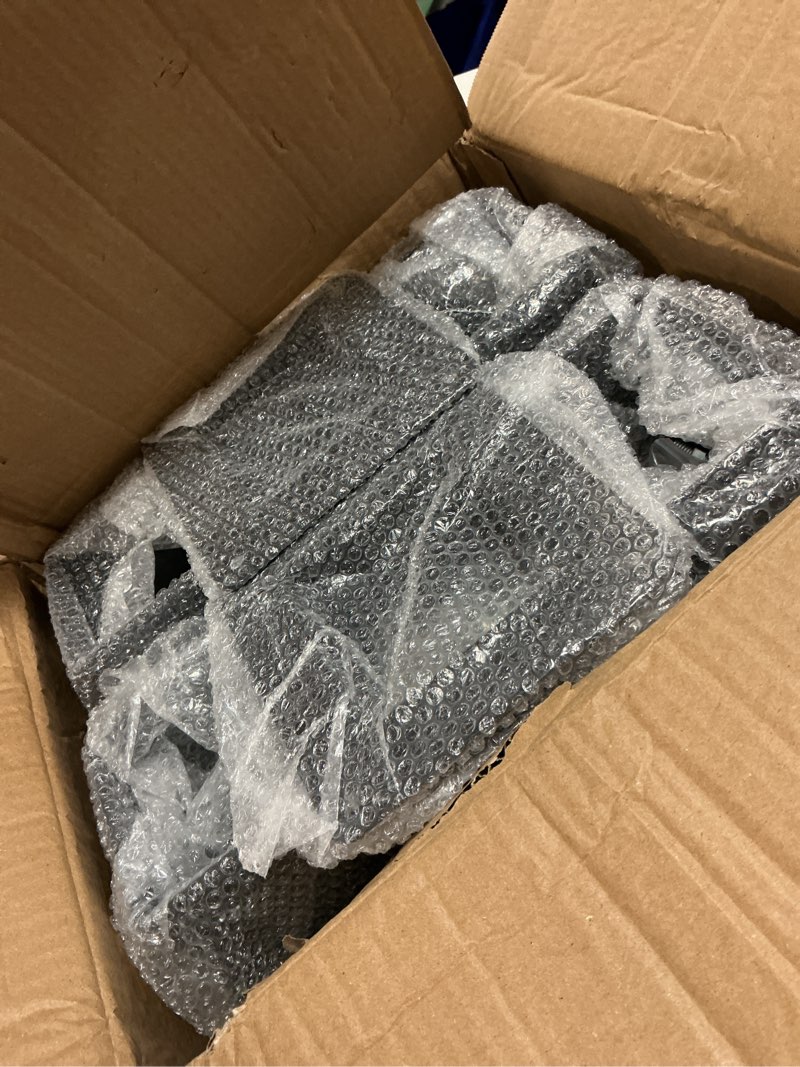 Condition photo showing Good Condition for zlinke 6 pcs metal 4×4 post base,inner size 3.5"x3.5" post base brackets heavy duty powder-coated post anchor matte black wood post brackets (black 6pcs)
