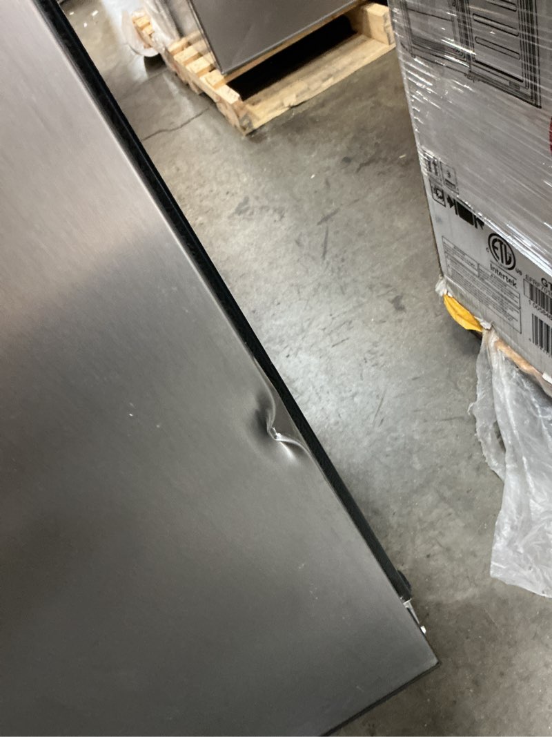 Condition photo showing As Is for Frigidaire Convertible 7-cu ft Garage Ready Upright Freezer