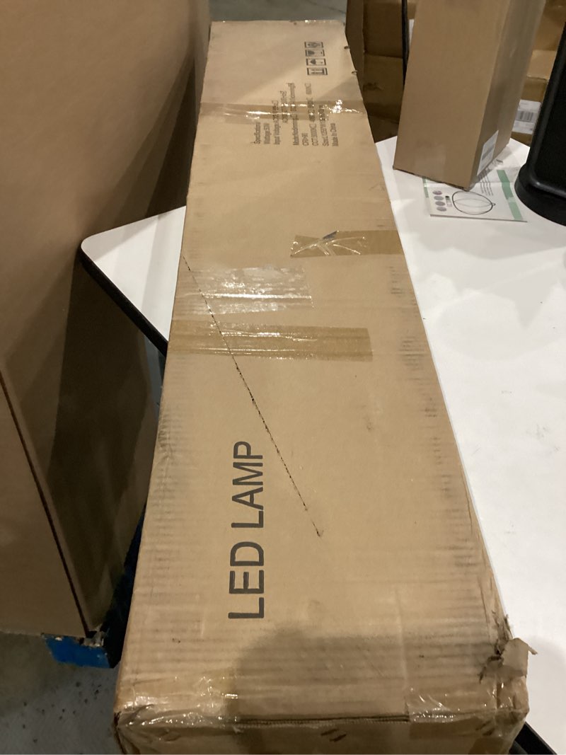 Condition photo showing New/Like New for FAITHSAIL Dimmable 4FT LED Flush Mount Kitchen Light Fixtures, 50W 5600lm, 1-10V Dimmable, 4000K, 4 Foot LED Kitchen Lighting Fixtures Ceiling for Craft Room, Laundry, Fluorescent Replacement 50.0 Watts
