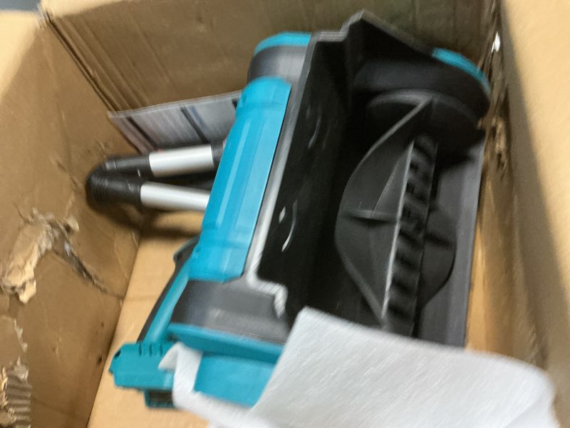 Condition photo showing New/Like New for cordless snow shovel electric snow blower 20ft throw distance, adjustable snow removal direction, electric snow shovel for driveway,steps, patio, sidewalk snow removal.