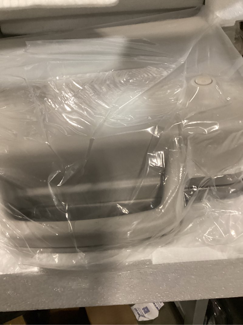 Condition photo showing New/Like New for bella 10"x 20" ceramic fold-n-store dual temp griddle, fits-anywhere kitchenware, evergood ceramic nonstick coating, 2 temperature zones up to 400°f?, dishwasher safe drip tray, 1500 watt, oatmilk
