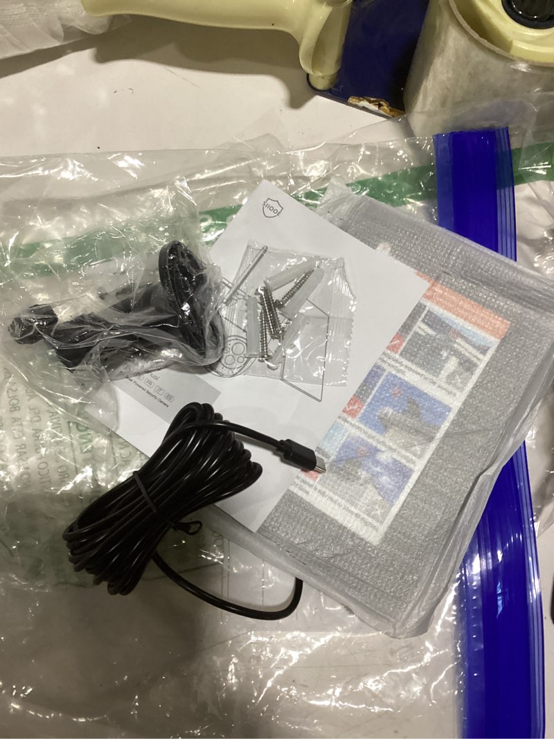 Condition photo showing As Is for (Incomplete)Security Cameras Wireless Outdoor Solar: 2K WiFi Camera for Home Security System - Battery Powered Cam IP66 Waterproof Motion Sensor - Camaras de Seguridad para Casa Inalambricas 1-camera