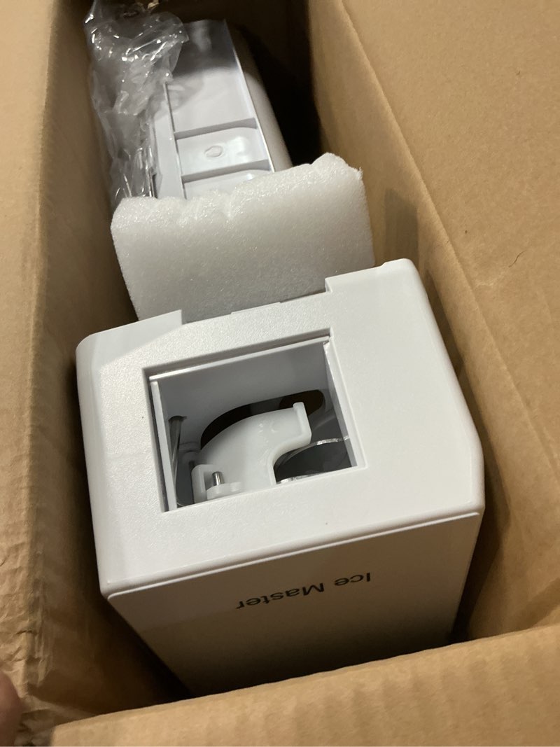 Condition photo showing Good Condition for da97-14474c, da97-14474a, da97-12604d ice bucket, ice container bucket compatible with samsung rf25, rf26, rf28, series refrigerator etc, part number: da97-21040a, ap6034185 etc one year warranty