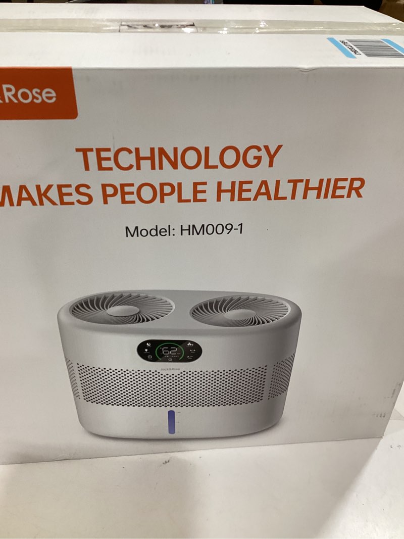 Condition photo showing Good Condition for Reuseable Wick Evaporative Humidifier for Bedroom Quiet Healthy Baby Humidifier, No White Dust, Evaporative Humidifier Large Room 800ml/h 3 Speeds, 2